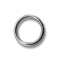 Sedlářské kroužky 10 - 4232101 - (svařované) - niklované - 1000ks/krabice