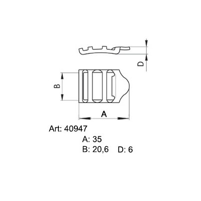 Saddlery Buckles 20 - 412600 - nickled - 500pcs/box