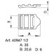 Saddlery Buckles 20 - 412700 - nickled - 500pcs/box