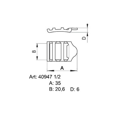 Saddlery Buckles 20 - 412700 - nickled - 500pcs/box