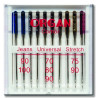 Machine Needles ORGAN COMBIBOX 130/705 H - 10pcs/plastic box