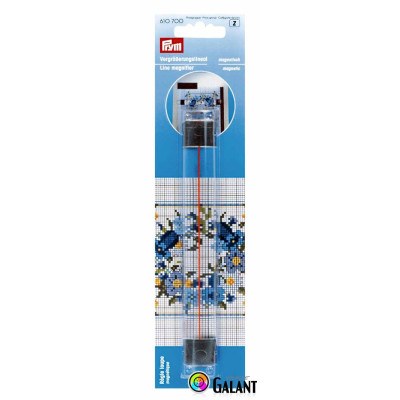 Pravítko magnetické zvětšovací pro Patchwork (Prym) 16,3 x 2,3 cm - 1ks