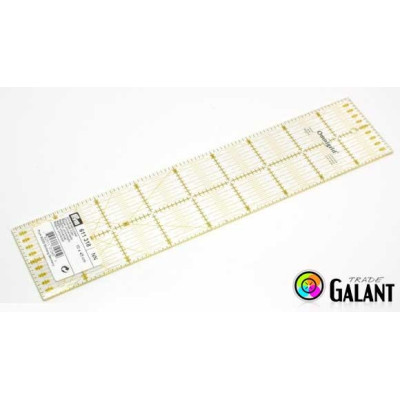 Universal ruler with grid (Omnigrid-Prym) 10 x 45cm - 1pcs