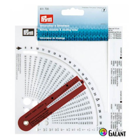 Knitting calculator (Prym) - 1pcs
