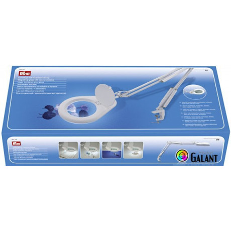 Magnifying glass with lamp (Prym) - 1pcs