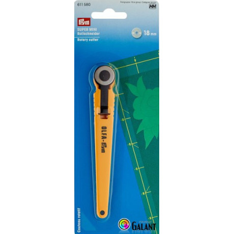 Rotary cutter SUPER MINI 18mm (Prym) - 1pcs/card