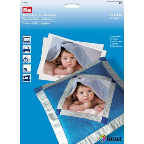 Creative fabric - printable (Prym) - 5pcs/box
