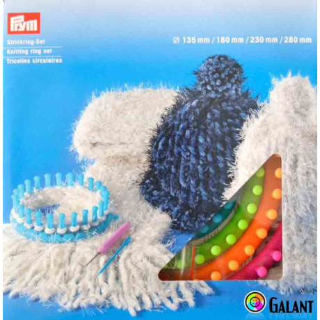 Knitting ring set (Prym) - 4pcs/box