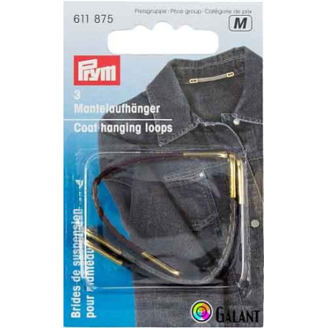 Coat hanging loops (Prym) - 3pcs/card