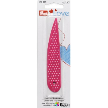 Corner and edge shaper PRYM LOVE (Prym) - pink - 1pc/card