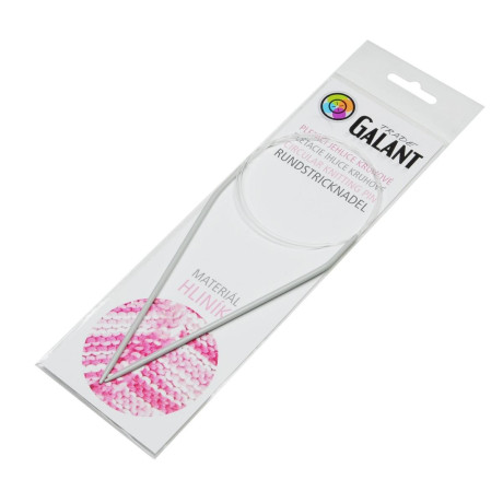 Aluminium Knitting needles - circular 100cm - 3,00mm - 1pcs/polybag