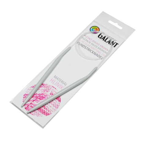 Pletací jehlice kruhové (kruhová) - aluminiové - 100cm - 7,00mm - 1ks/sáček