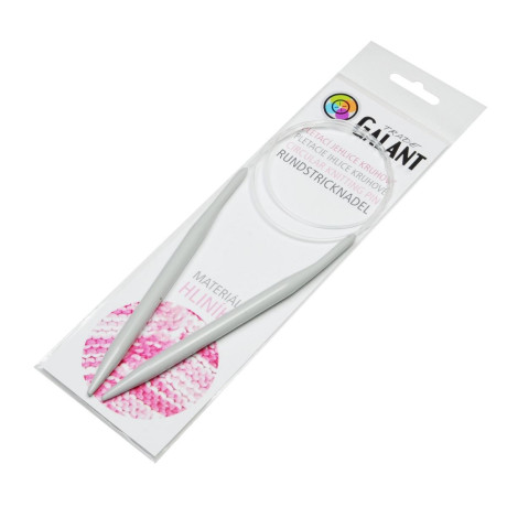 Aluminium Knitting needles - circular 100cm - 8,00mm - 1pcs/polybag