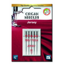 Machine Needles ORGAN JERSEY 130/705H - 80 - 5pcs/plastic box/card
