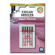 Machine Needles ORGAN SUPER STRETCH 130/705H - Assort - 5pcs/plastic box/card (75:3, 90:2pcs)