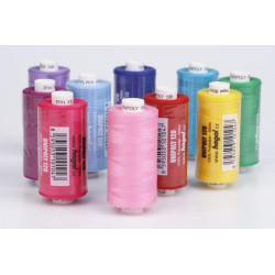 Polyester threads UNIPOLY 120 (TEX14x2) - 500m/spool