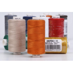 Polyester threads UNIPOLY 30  Jeans (TEX30x3) - 200m/spool