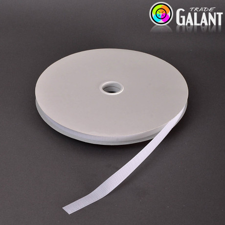 Suchý zip 16mm - barva: 990 (bílá) - háček - 25m/kolo