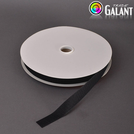 Velcro 25mm - colour: 170 (black) - Hooks - 25m/roll