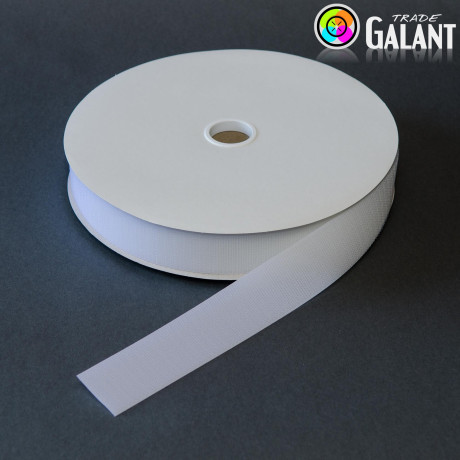 Velcro 38mm - colour: 990 (white) - Hooks  - 25m/roll