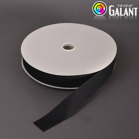 Velcro 38mm - colour: 170 (black) - Hooks - 25m/roll