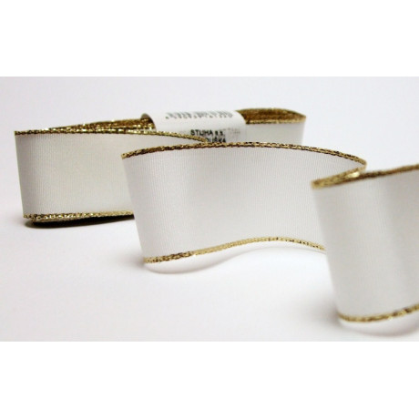 Taffeta Ribbon with Lurex (117 240 091-2) 9mm - 10m/bunch