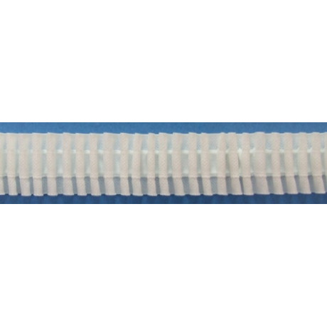 Curtain tape 8 197 199 28 - c. white - 23mm - 50m/reel