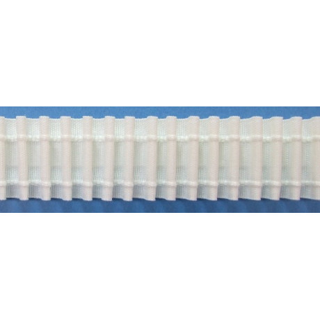 Curtain tape 8 197 227 40 - c. white - 40mm  - 50m/reel