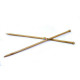 Woodden Knitting needles - straight 40cm - 10,00mm - 1pair/polybag