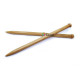 Woodden Knitting needles - straight 40cm - 20,00mm - 1pair/polybag