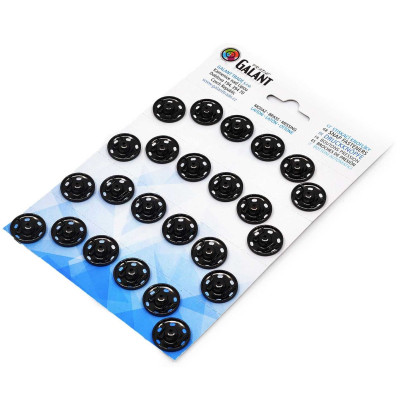 Brass Snap Fasteners 18mm - 24pcs/card - 6card/box (1grs.)