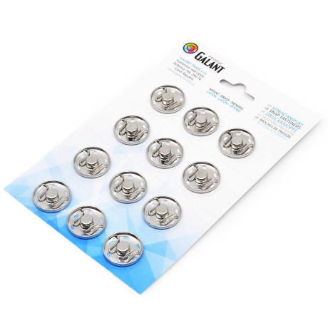 Brass Snap Fasteners 25mm - 12pcs/card - 6card/box (1/2grs.)