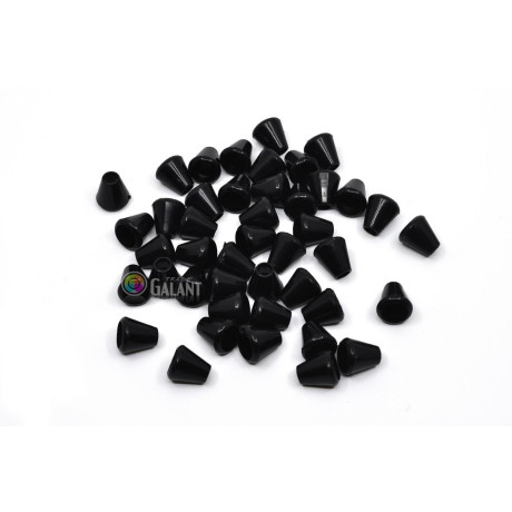 Brzdičky - zvoneček - černá - 1ks