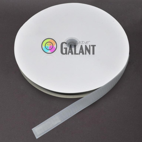 Velcro 20mm - colour: 020 (silver gray) - Hooks - 25m/roll