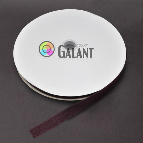 Velcro 20mm - colour: 200 (burgundy) - Hooks - 25m/roll