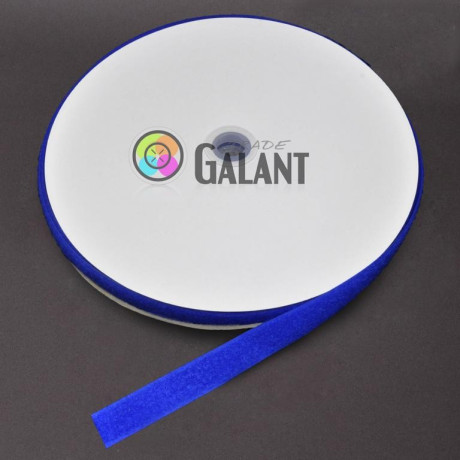 Suchý zip 20mm - barva: 131 (světle královsky modrá) - smyčka - 25m/kolo