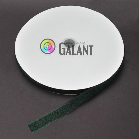 Velcro 20mm - colour: 190 (green) - loops - 25m/roll