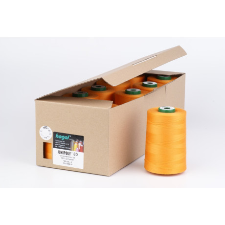 Polyester threads UNIPOLY 80 (TEX20x2) - 5000m/spool