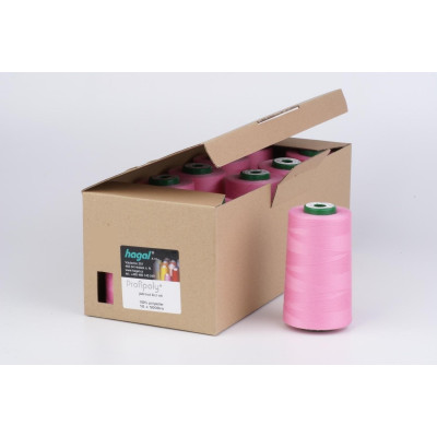 Nitě polyesterové HAGAL PROFIPOLY 90 (TEX16,5x2) - 5000m/rulička