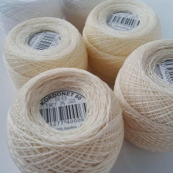 Crochet Yarn Kordonet s. 80 - 20g/ball - 10balls/box