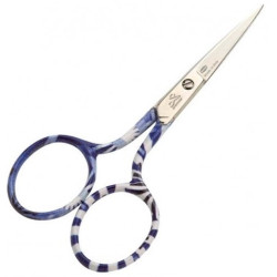Sewing shears RAINBOW - blue blooms - 9cm