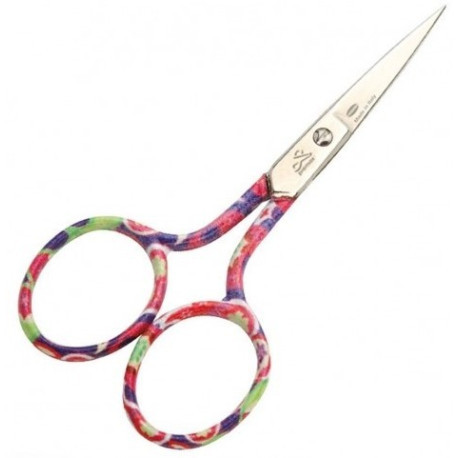 Sewing shears RAINBOW - roseblue pattern - 9cm