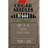 Industrial Machine Needles ORGAN DPx5 - 160/23 - 10pcs/card