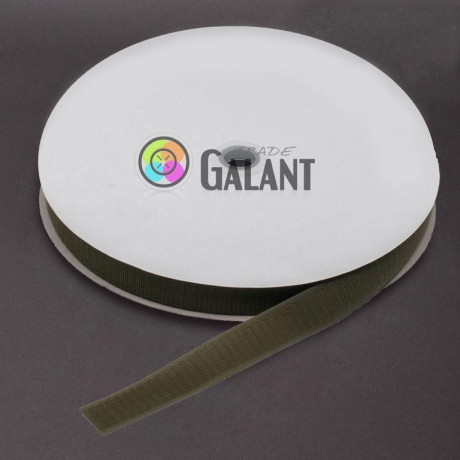 Velcro 25mm - colour: 140 (olive) - Hooks - 25m/roll