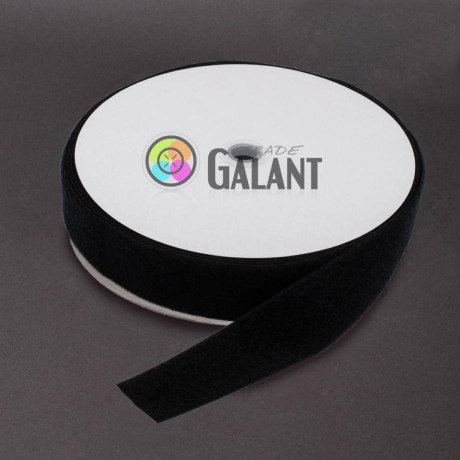 Velcro 50mm - colour: 170 (black) - Loops - 25m/roll