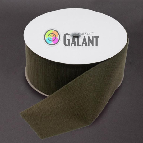 Suchý zip 107mm - barva: 140 (olivová) - háček - 25m/kolo