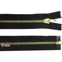 Brass zippers P6 open end - 60cm - 1pcs