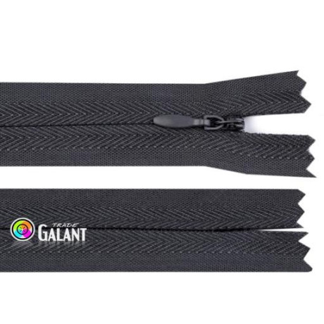 Hidden Spiral Zipper WSK close end - 40cm - 1pcs