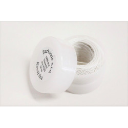 100% Linen Thread - white - TEX42x3 - 50m/plastic jar