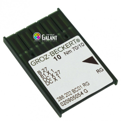 Industrial machine needles GROZ BECKERT B27 - 10pcs/plastic box